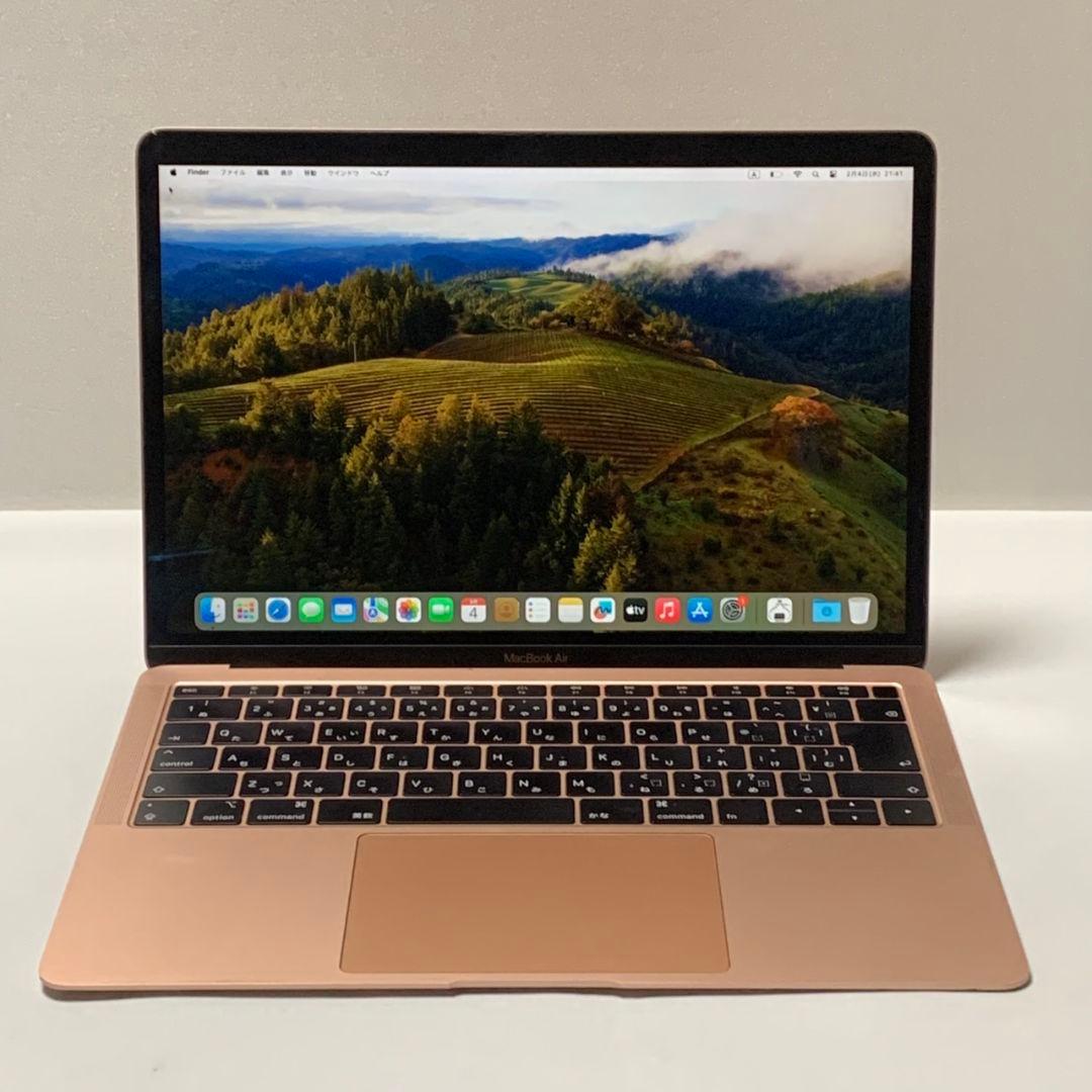 【希少】MacBookAir2018 メモリ16GB ローズゴールドパソコンPC
