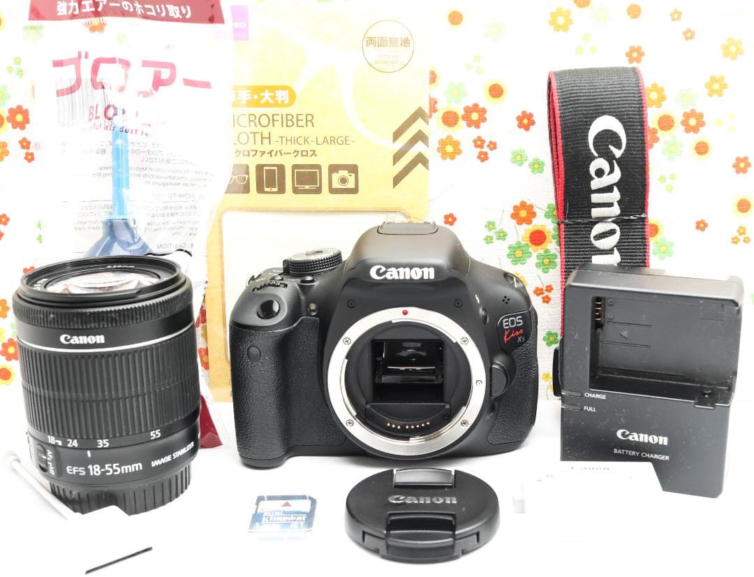 Canon Kiss X5☆スマホ転送！☆自撮り可能☆人気の一眼レフ♪