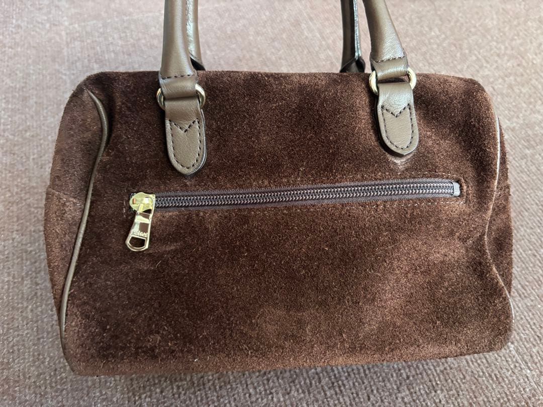 ラシット　スエード2WAYミニボストンバッグ