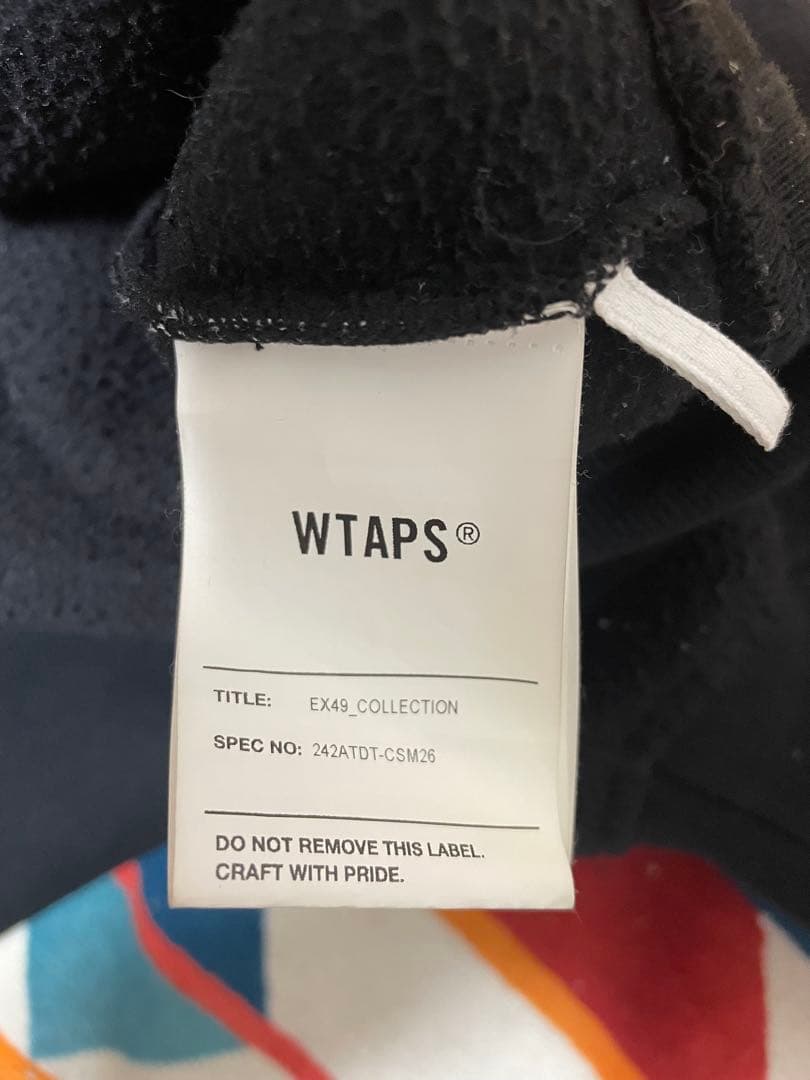 WTAPS ハーフジップシャツ BLACK Lサイズ DECENDANT