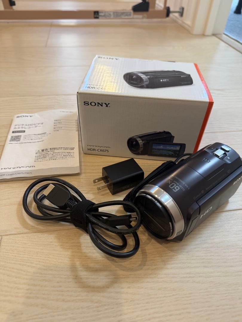 【値下げ】Sony HDR-CX675 ビデオカメラ 本体
