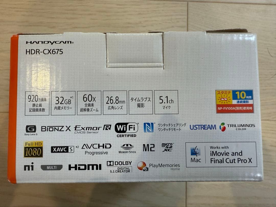 【値下げ】Sony HDR-CX675 ビデオカメラ 本体