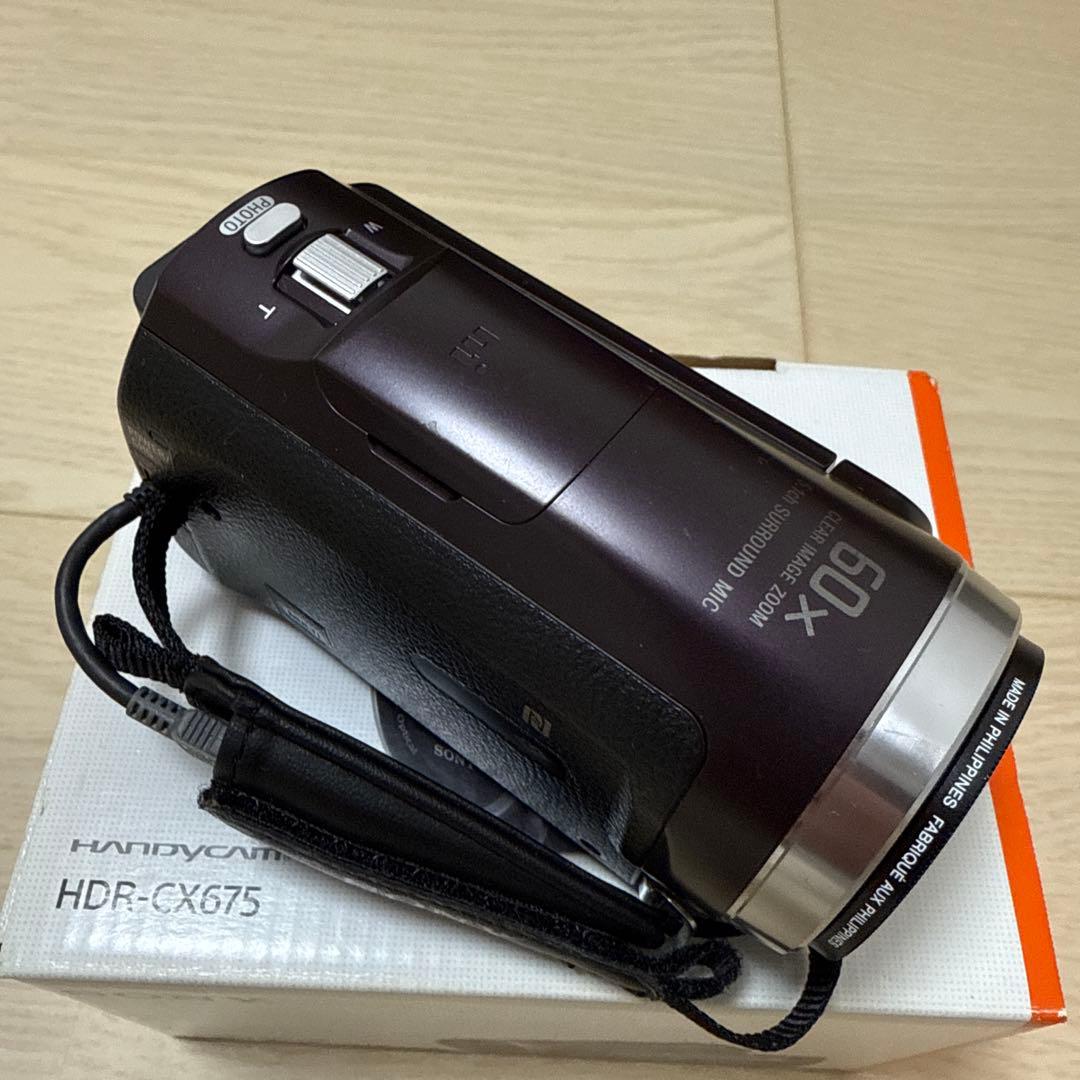 【値下げ】Sony HDR-CX675 ビデオカメラ 本体