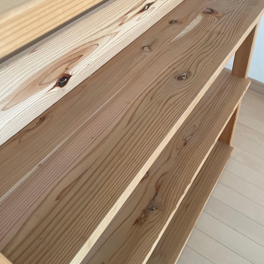 国産杉 本棚 ブックシェルフ ディノス