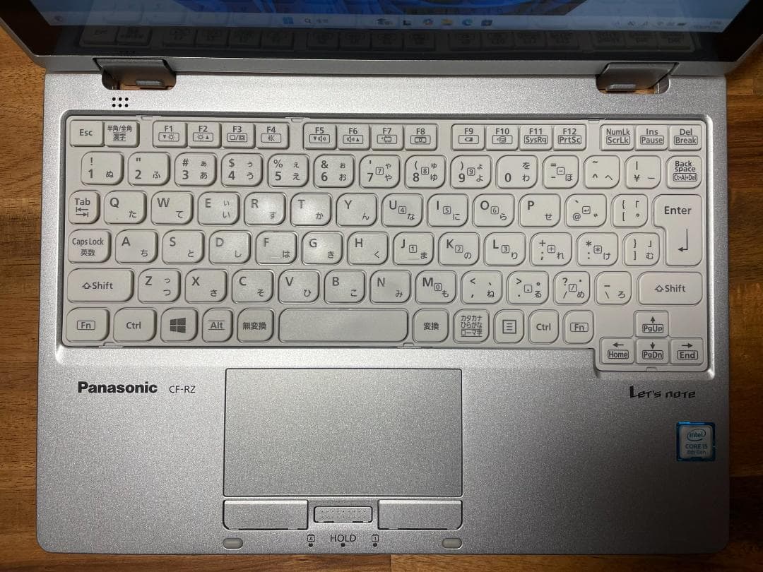 Win11 Office2024 CF-RZ8 メモリ8GB SSD128GB