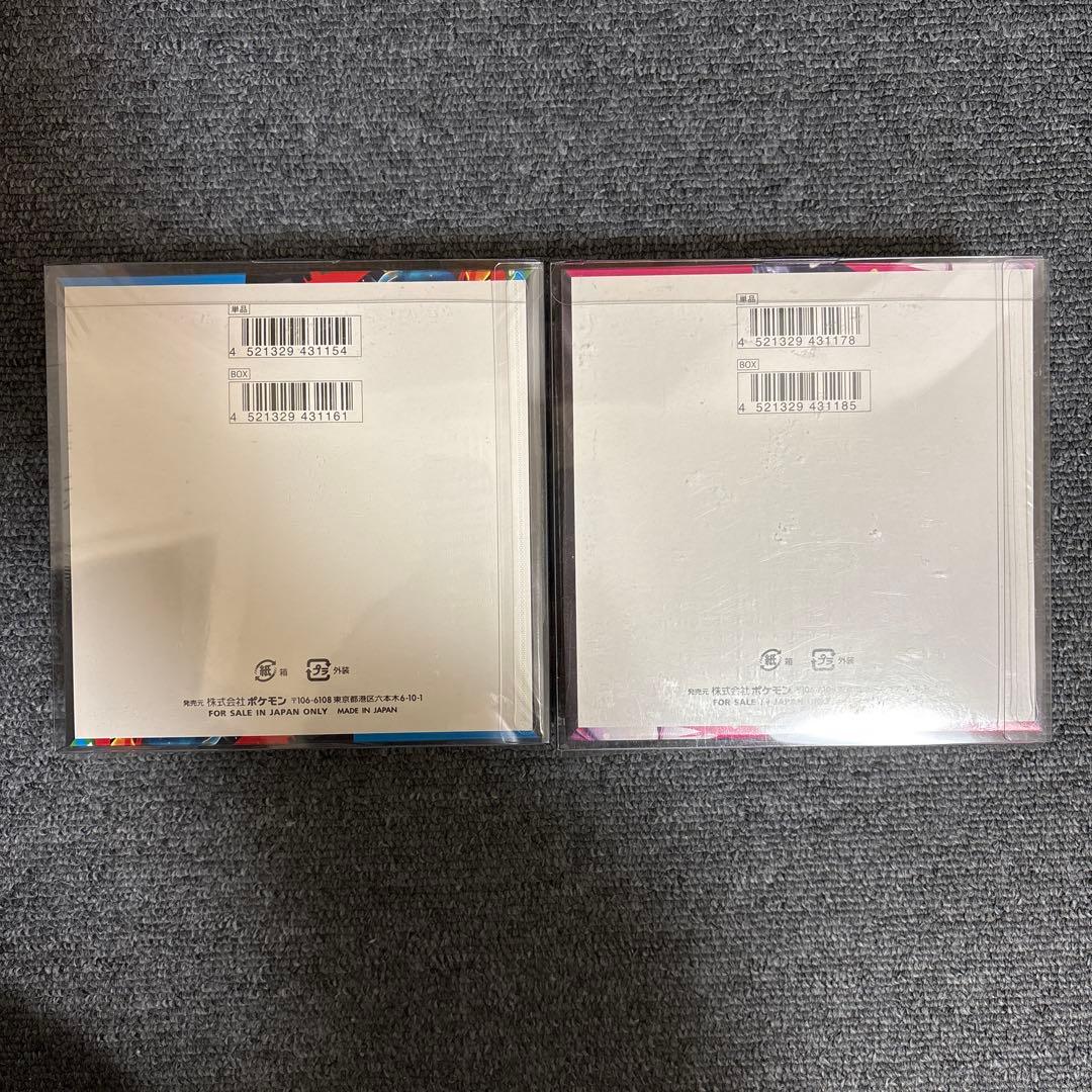 ポケモンカード　メガブレイブ　メガシンフォニア各1box シュリンク付き　未開封