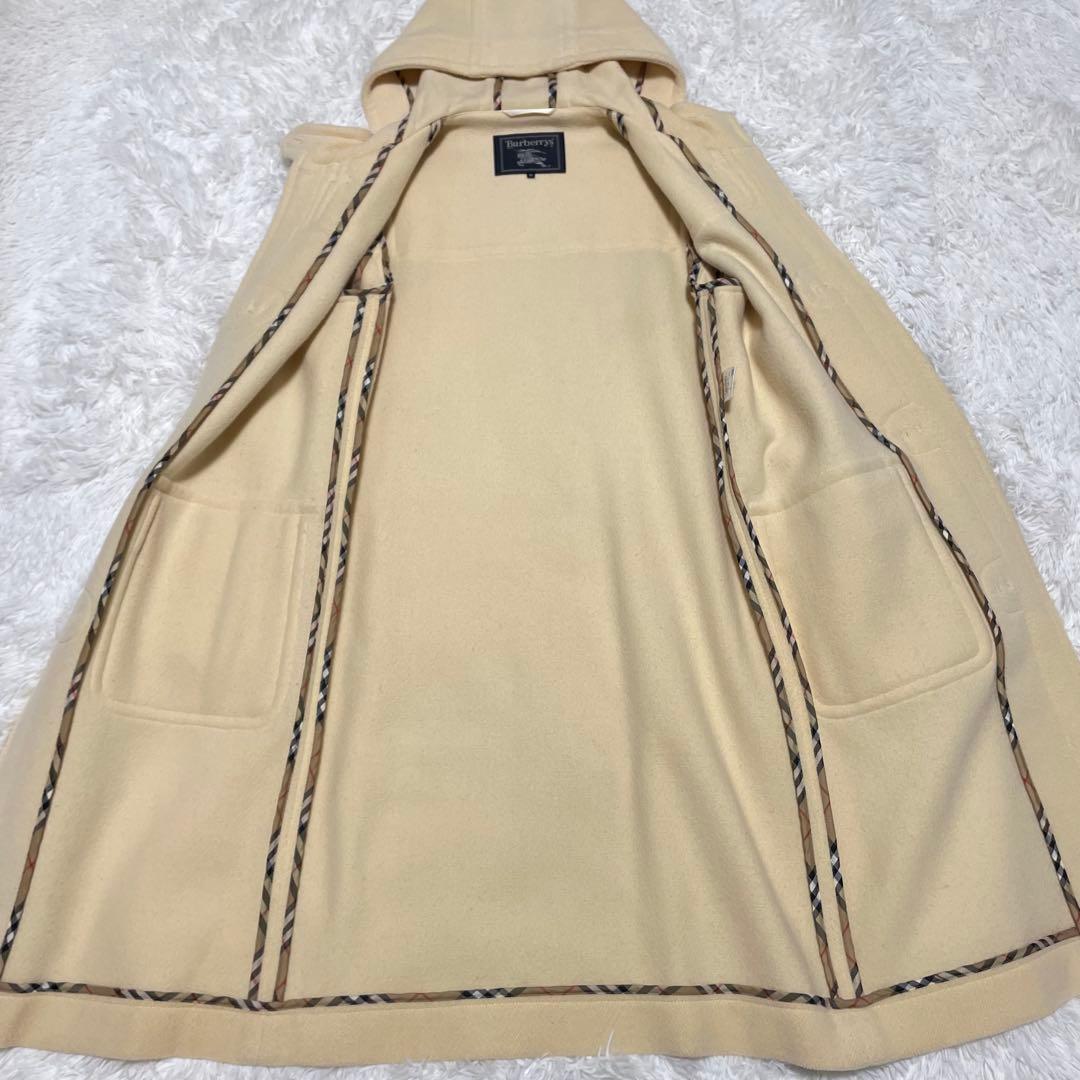 BURBERRY ダッフルコート ヘリンボーン ウール ムーアブルック 水牛