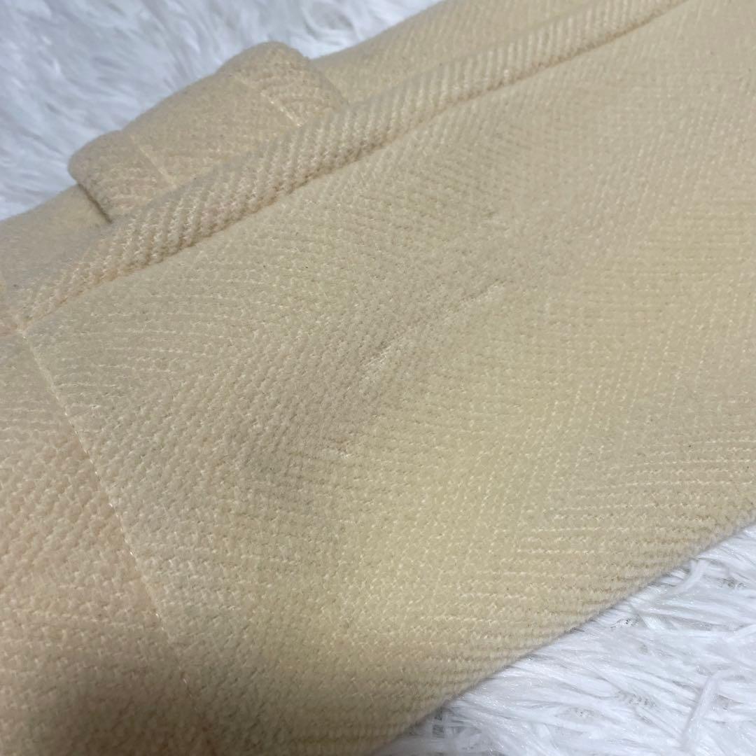 BURBERRY ダッフルコート ヘリンボーン ウール ムーアブルック 水牛