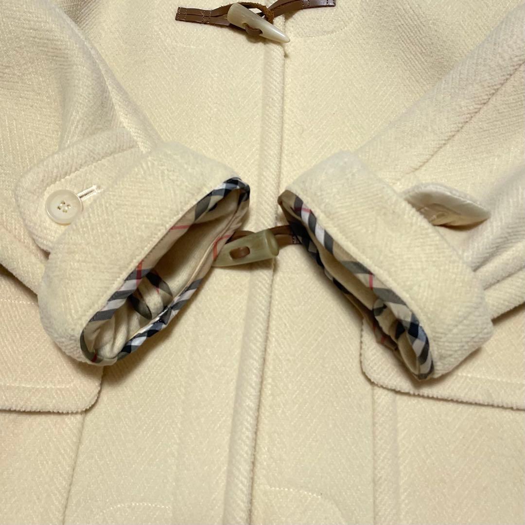 BURBERRY ダッフルコート ヘリンボーン ウール ムーアブルック 水牛