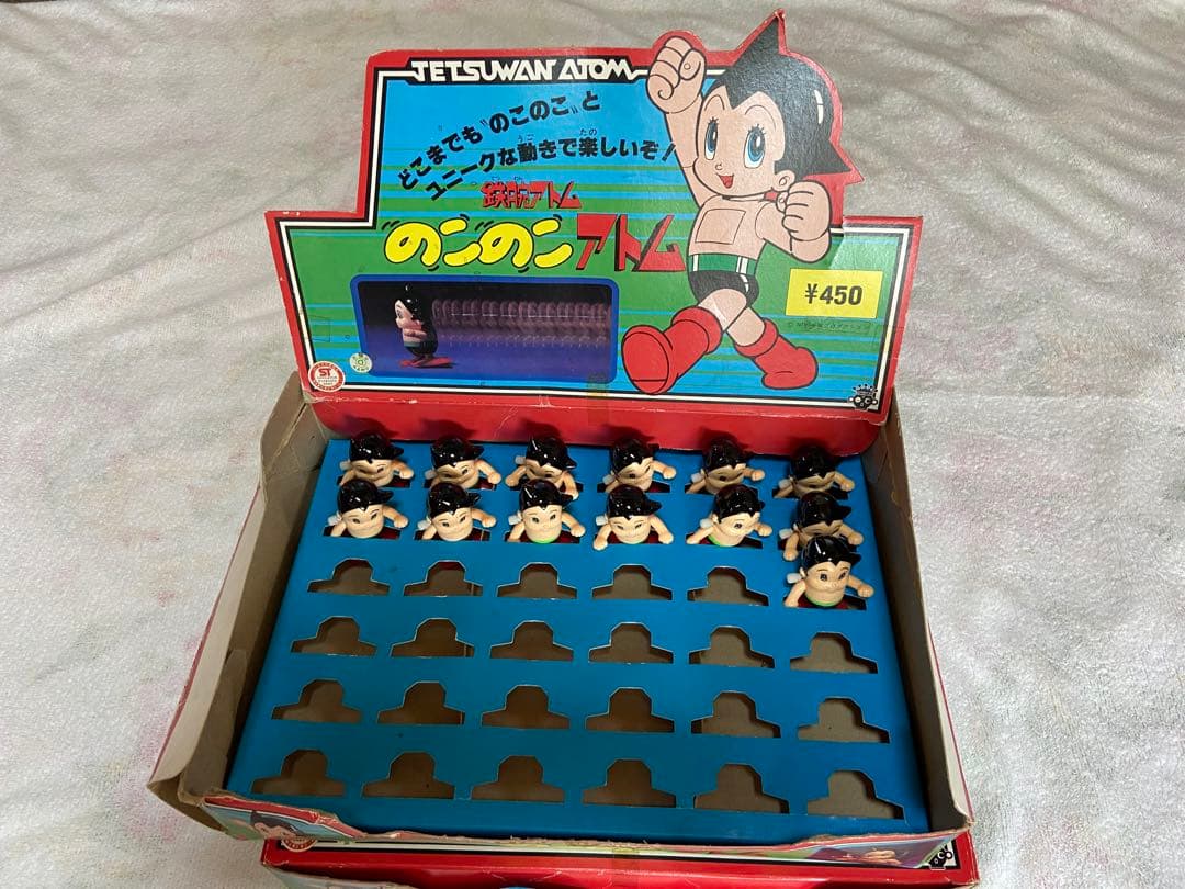 鉄腕アトム　箱あり　のこのこアトム49体　昭和おもちゃ