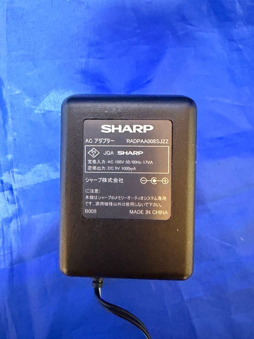 希少品　メモリーオーディオ　シャープ製　QT-MPA5-A