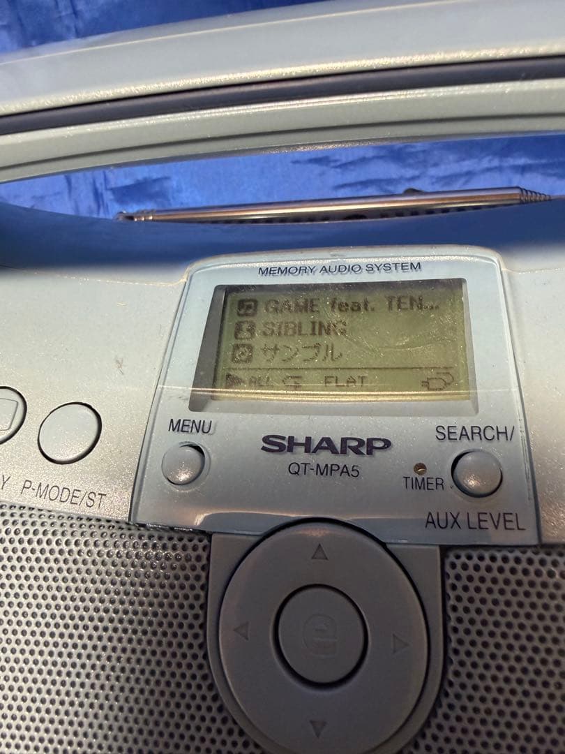 希少品　メモリーオーディオ　シャープ製　QT-MPA5-A