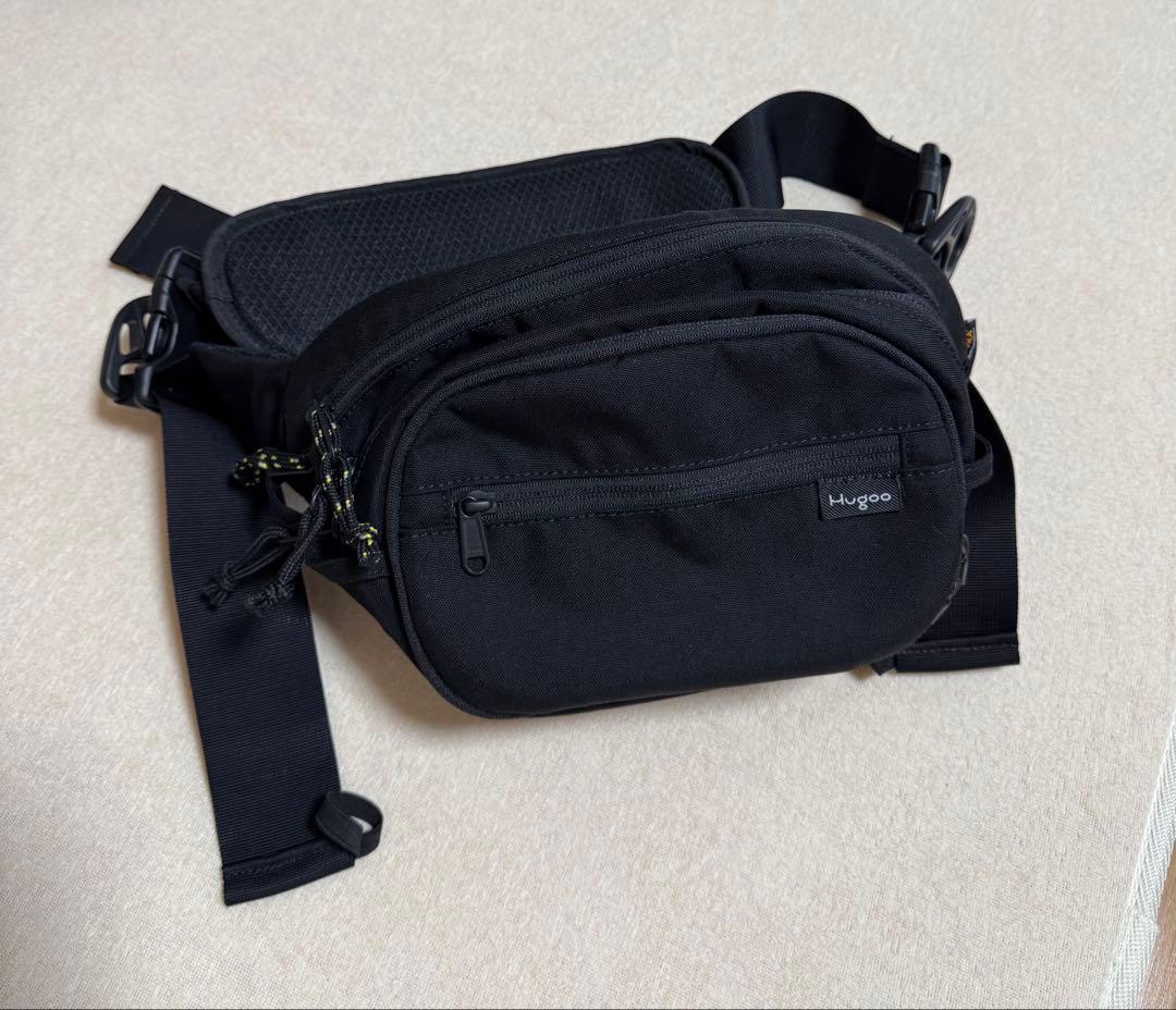 hugoo ヒップシート　ハグー　ベビー　スリング　抱っこ紐　ショルダーバッグ