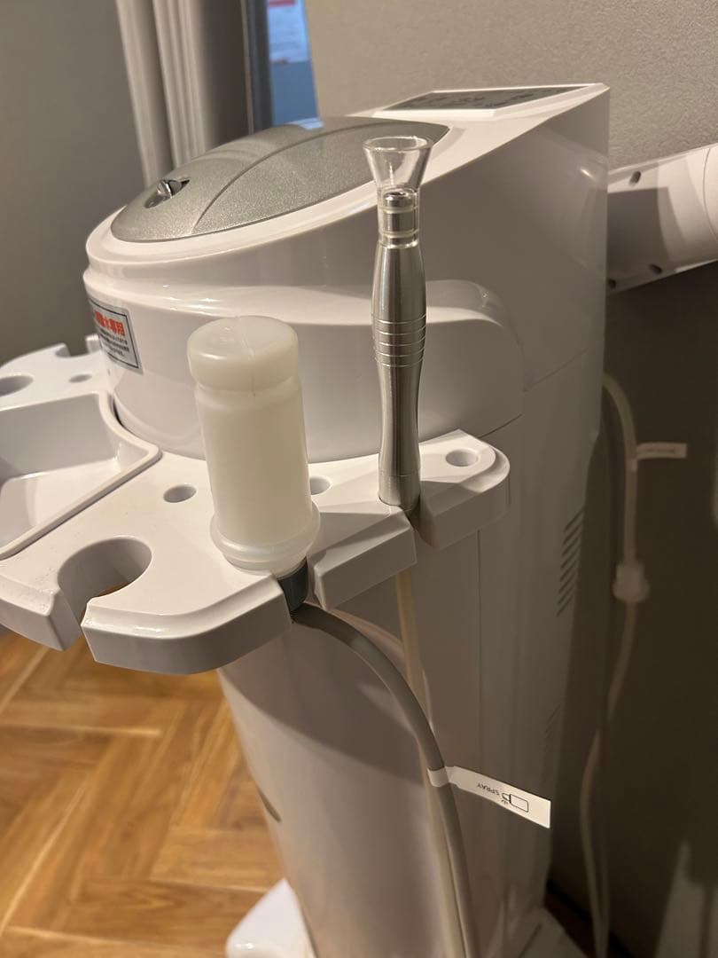 【中古品】ビューティーガレージ　複合フェイシャルスチーマー　ホワイト