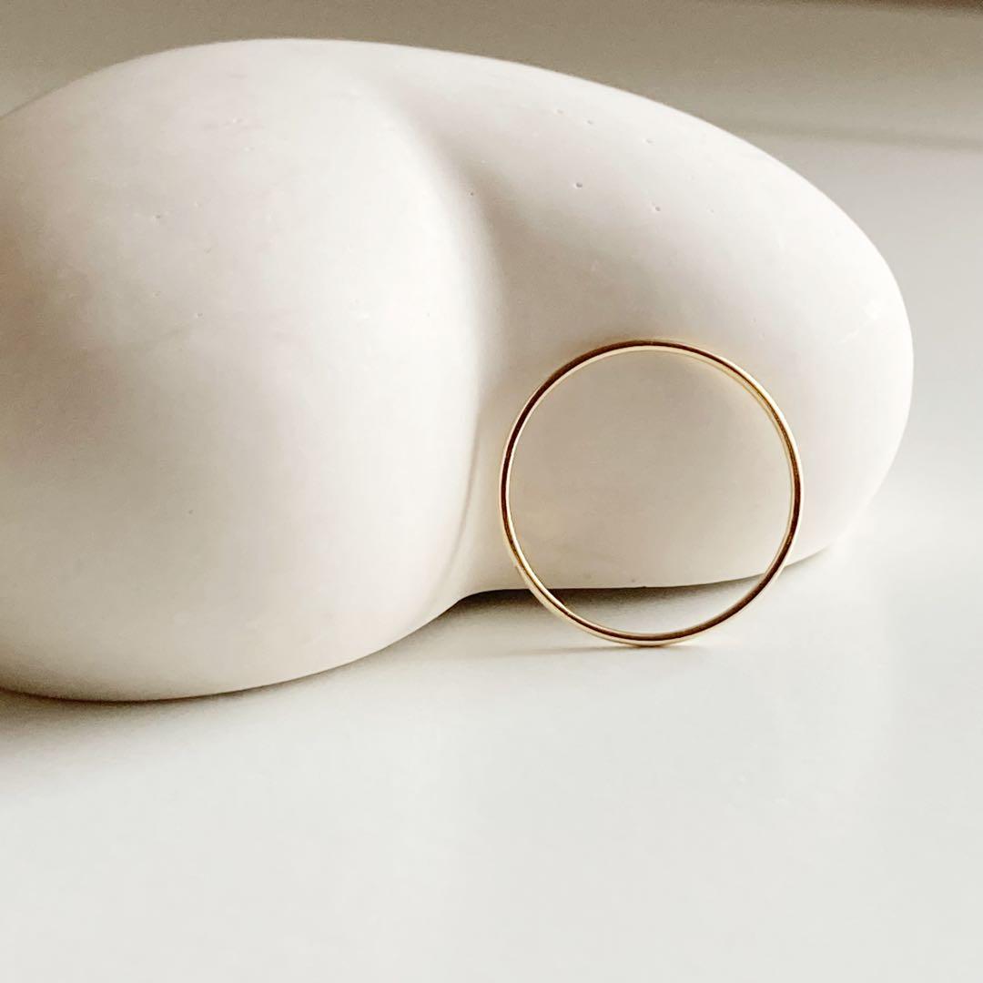 大特価‼️早いもの勝ち‼️新品 ✨ 高品質 日本製 18金 K18 リング 15号