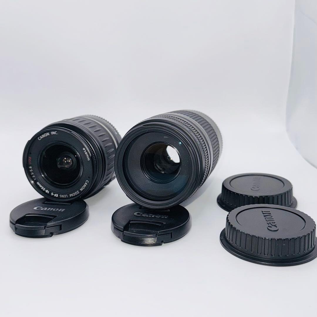 Canon EOS Kiss X5ダブルレンズセット スマホ転送キット付き