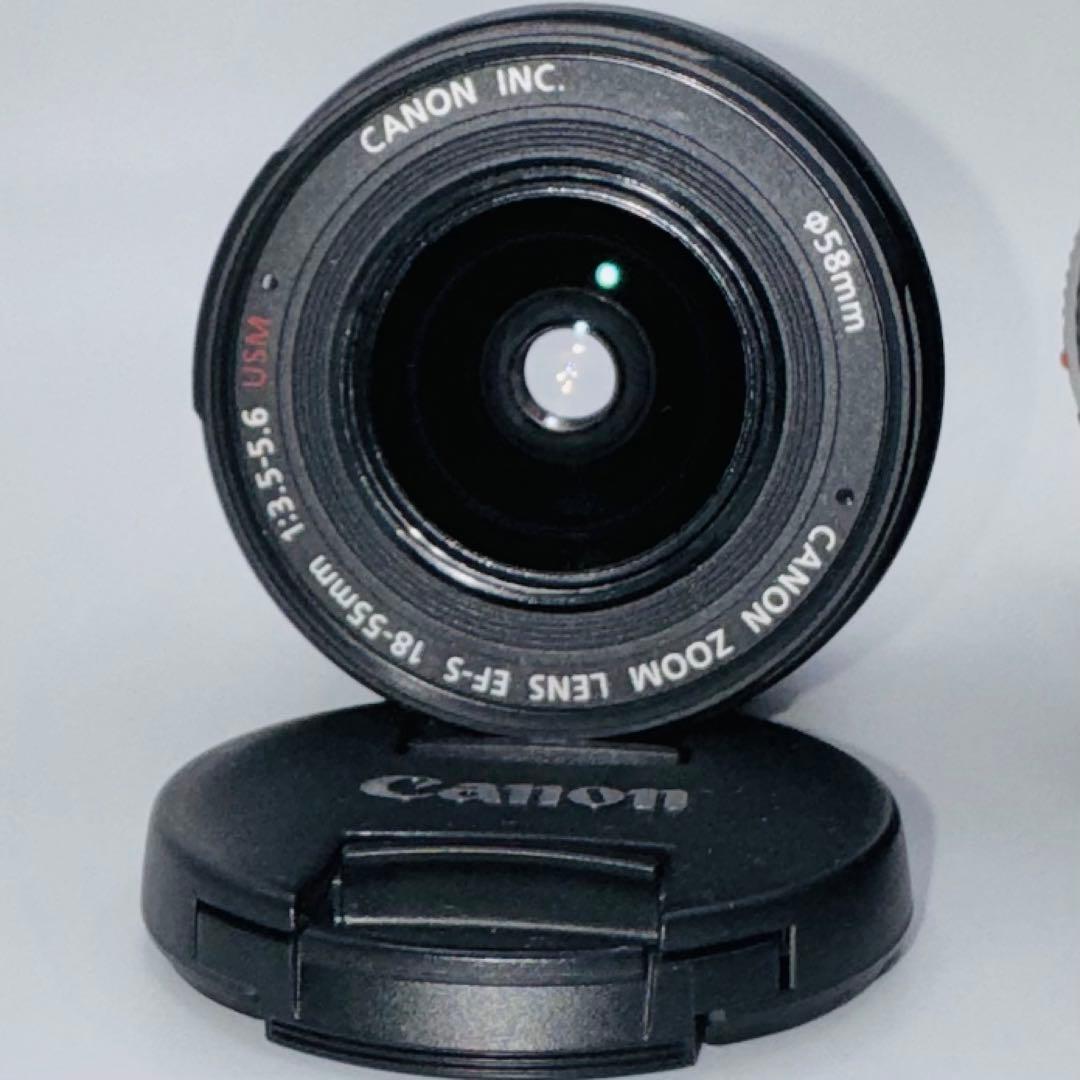 Canon EOS Kiss X5ダブルレンズセット スマホ転送キット付き