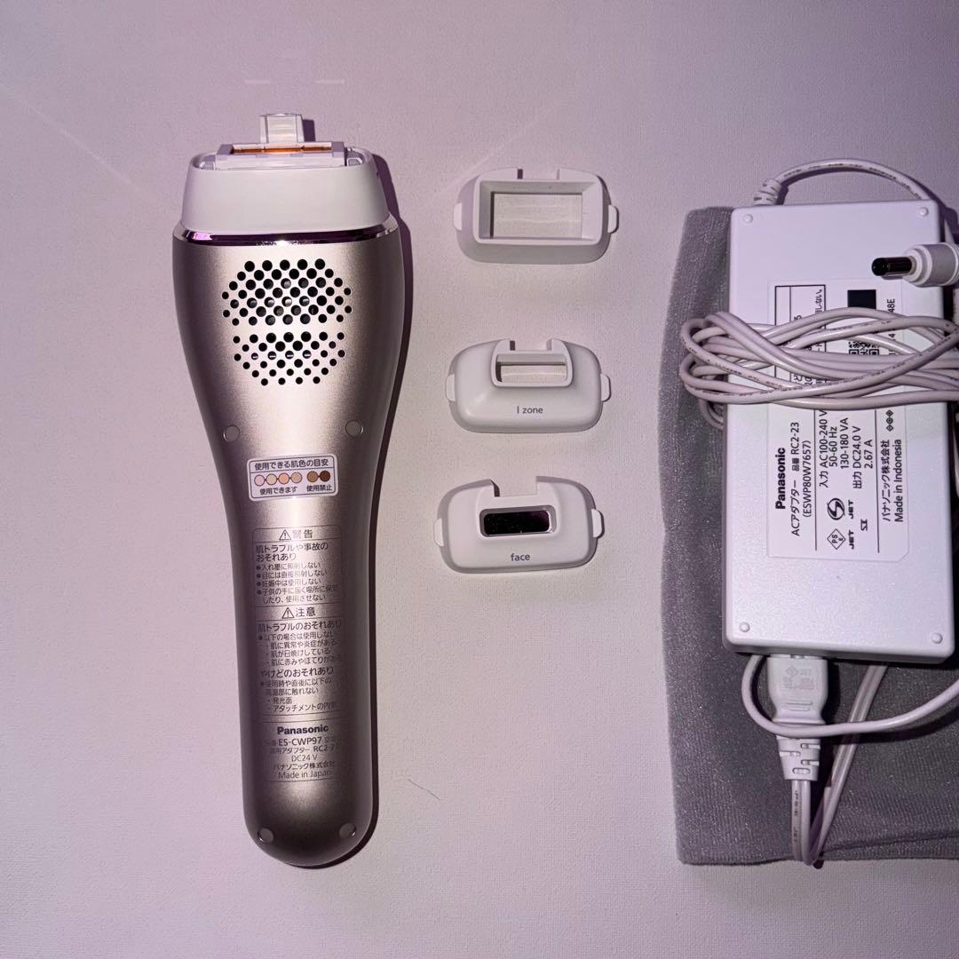 Panasonic 脱毛器 光エステ ES-CWP97
