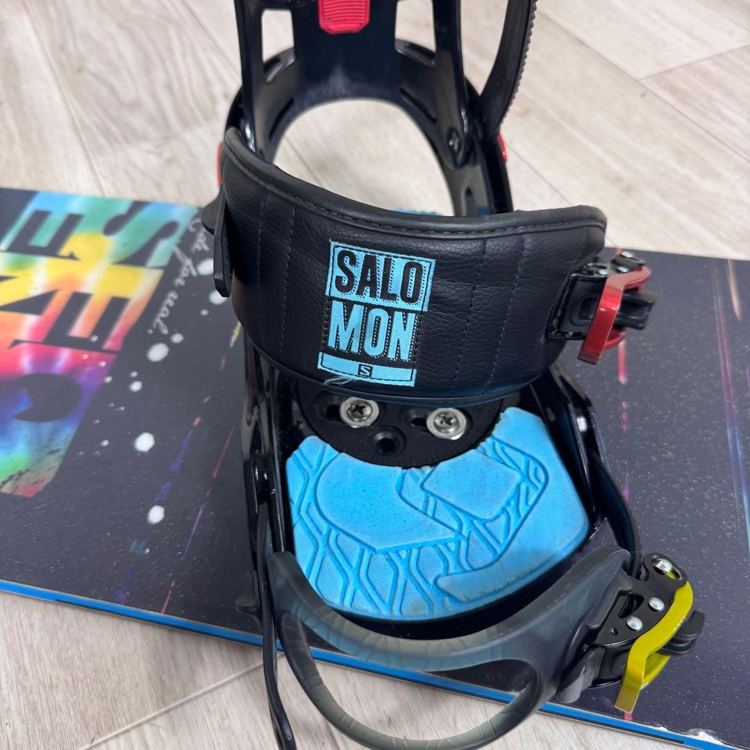 ブーツ無しSALOMON スノーボード 151cm 三点セット