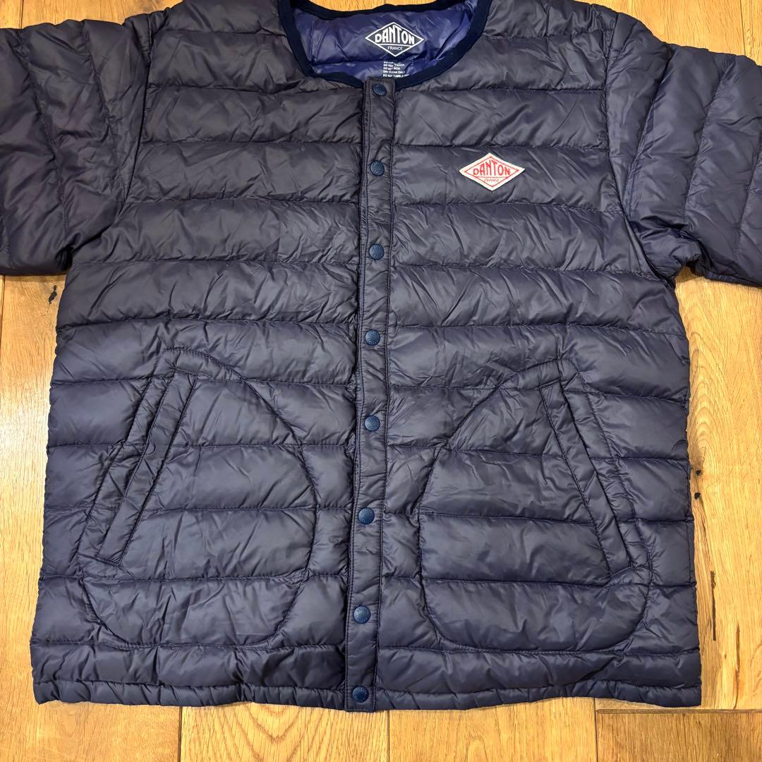 DANTON ダントン　インナーダウン　クルーネック　ダウンジャケット