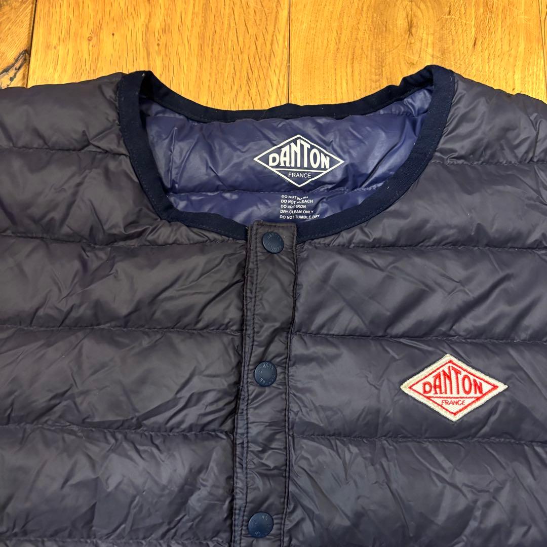 DANTON ダントン　インナーダウン　クルーネック　ダウンジャケット