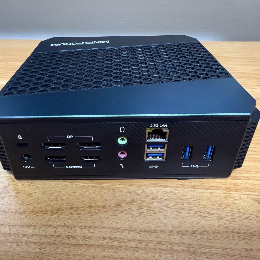 minisforum HX90 SSD512GB メモリ16GB