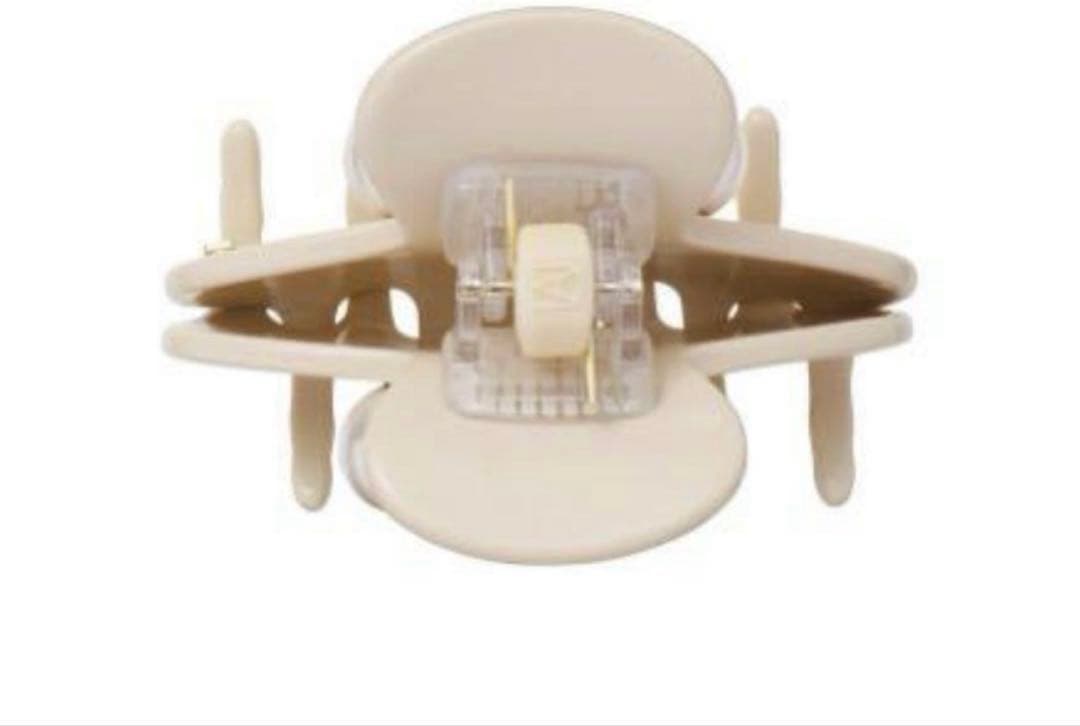 【新品未開封】アレクサンドル完売品パールクリップ　S ベージュ