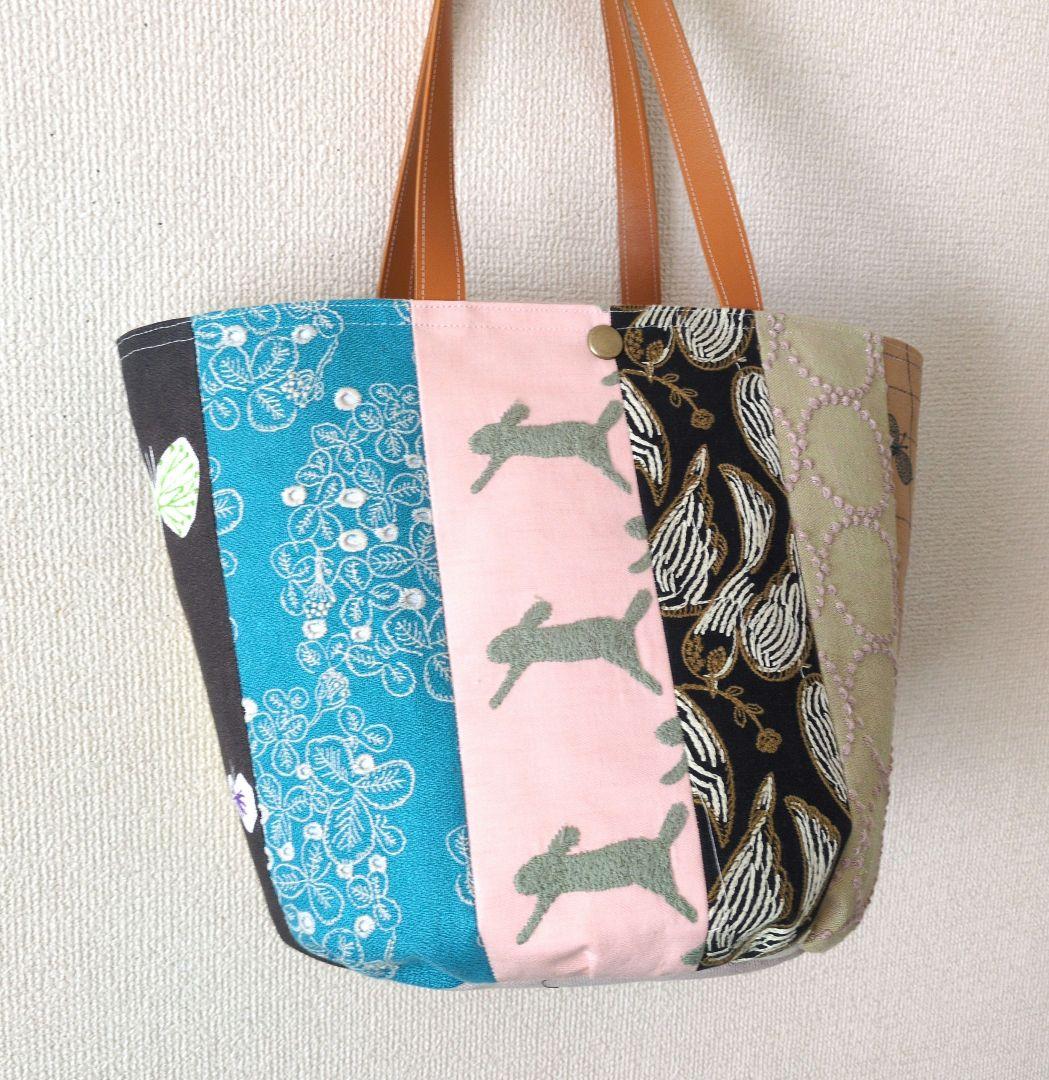 パッチワーク バケツバッグ＊ミナペルホネン