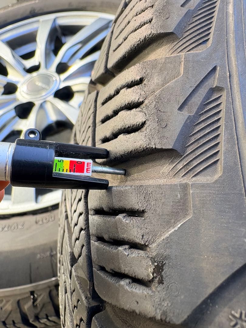 15インチ ホイールセット　195/65R15 X-ice まるつ