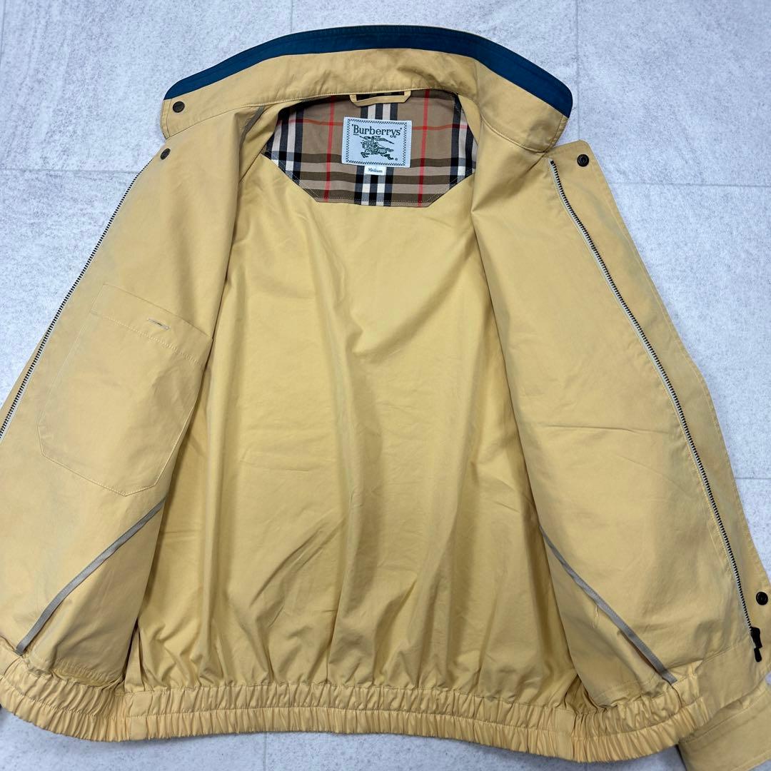 【Burberrys】ハリントン スウィングトップ ノバチェック ホース刺繍