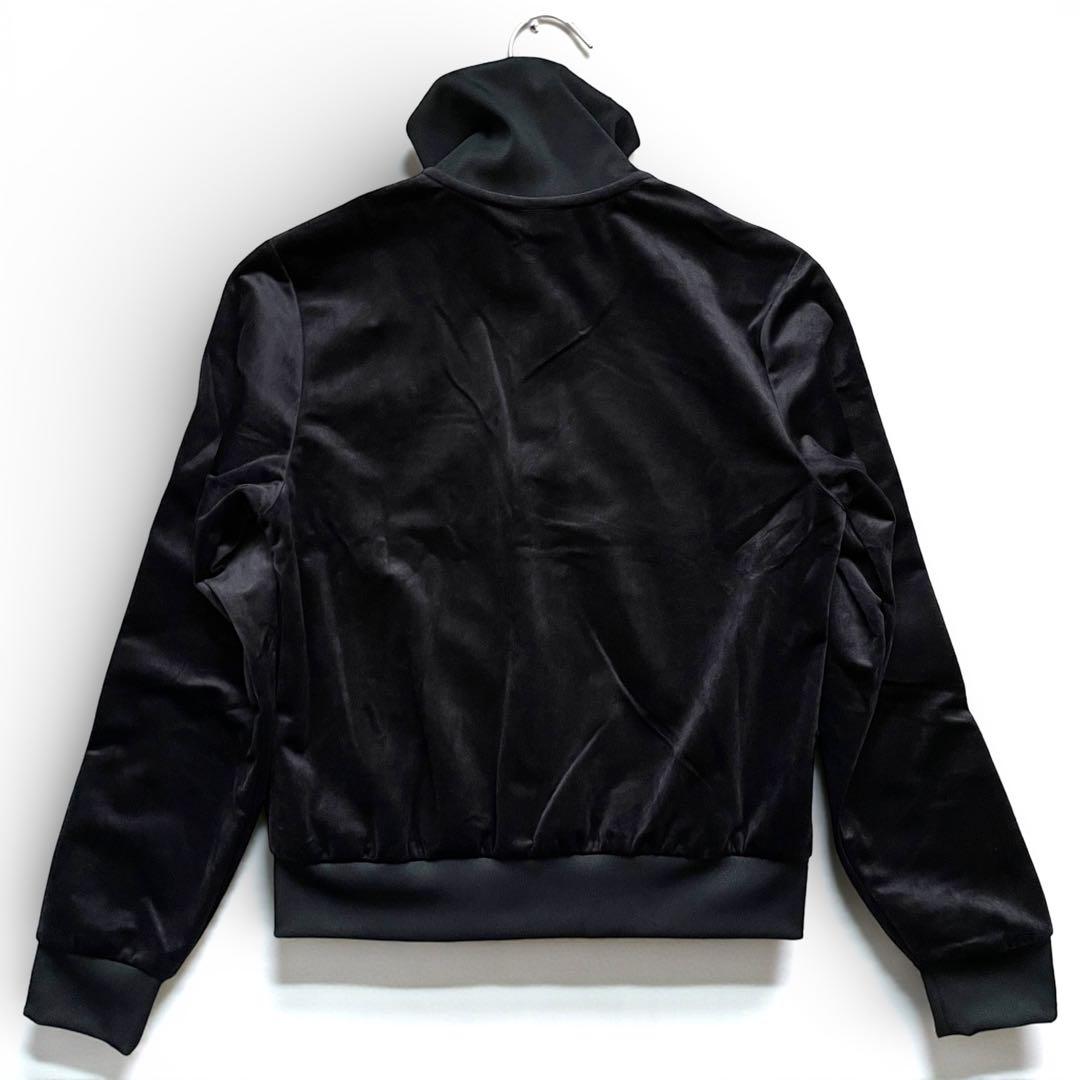 未使用 タグ付き adidas VELVET TRACK JACKET 黒/M
