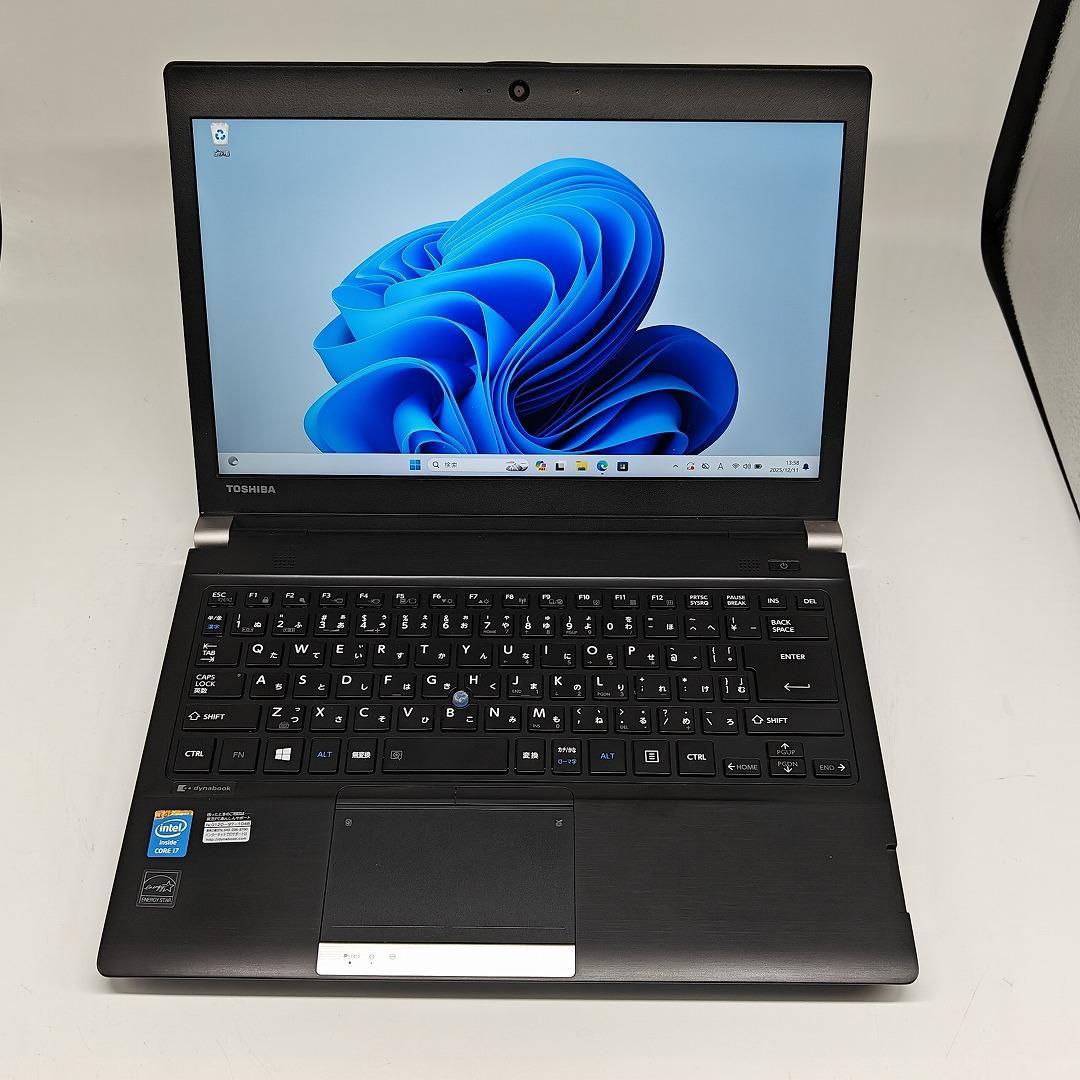 【東芝】R83 爆速i7 新品SSD256GB 8G ブラック ノートPC
