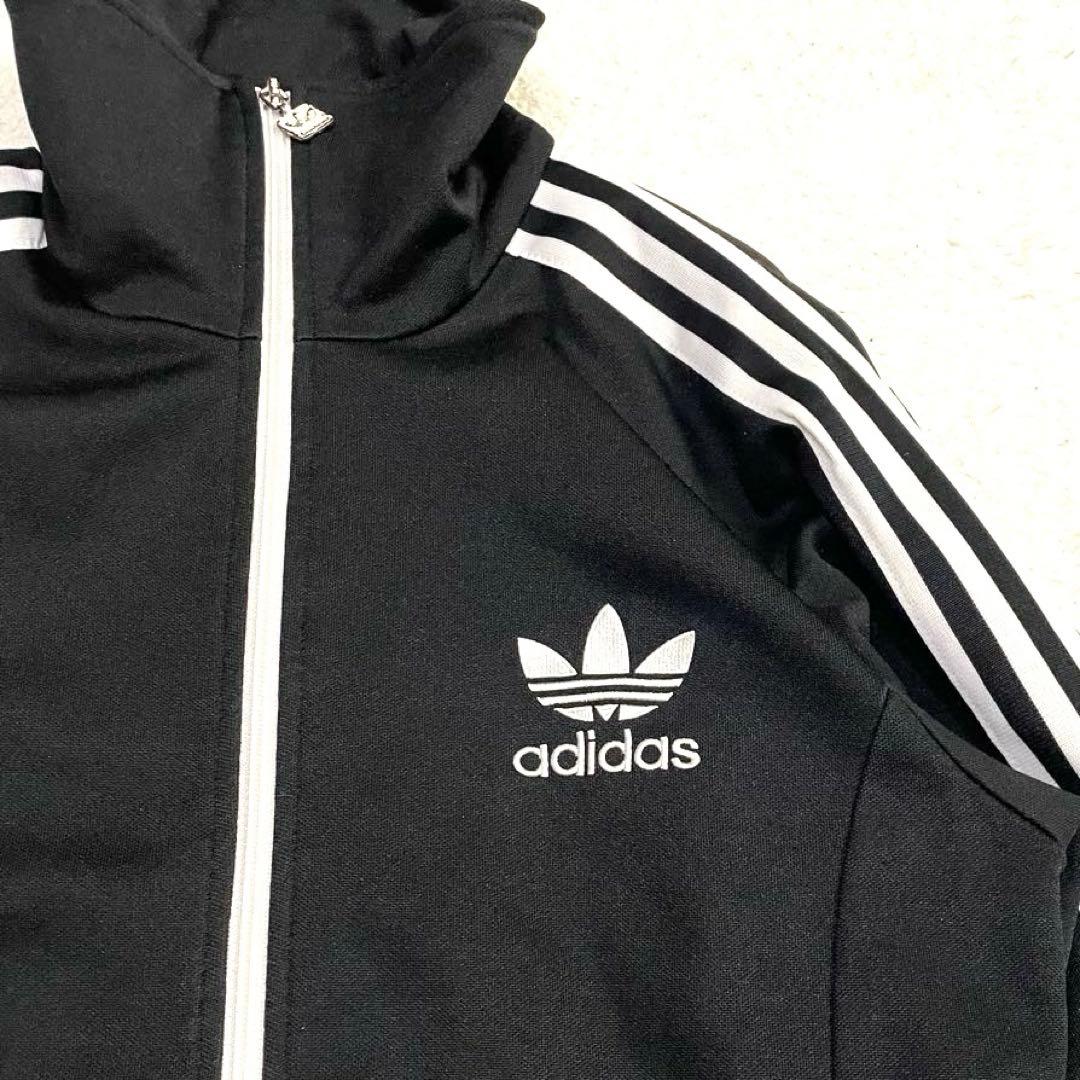 アディダス トラックジャケット ジャージ トレフォイル 刺繍ロゴ　XL