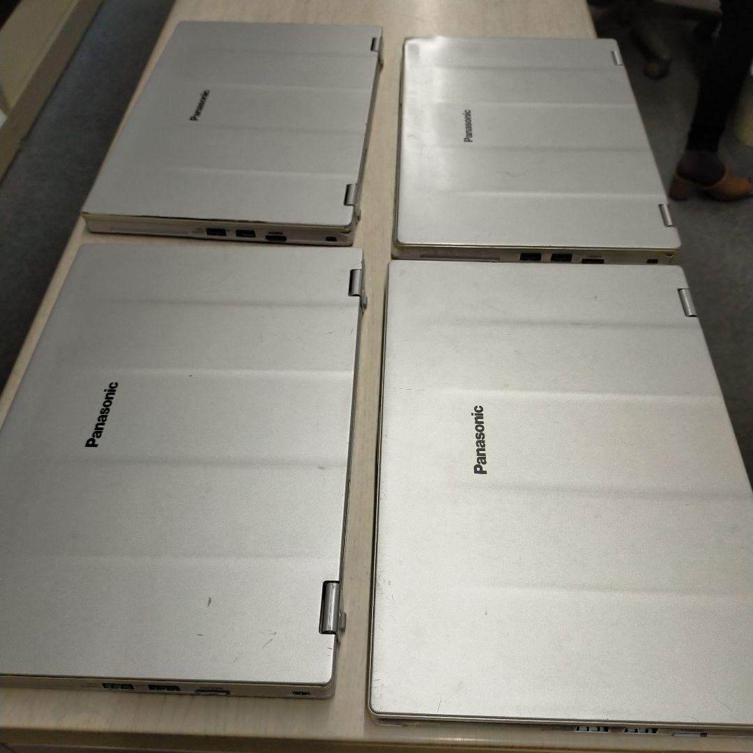 レッツノート CF-AX2 4台セット予備バッテリー5台付き作動品