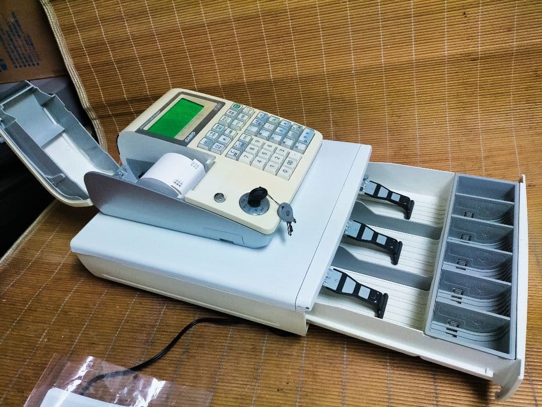 カシオレジスター　TE-300　フル設定無料　 送料無料人気機種　626261