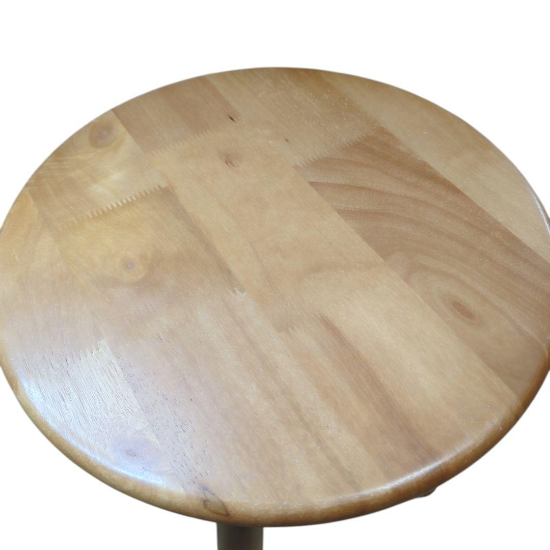 【8脚セット】ウッドスツール 木製 丸椅子 脚 取外し可