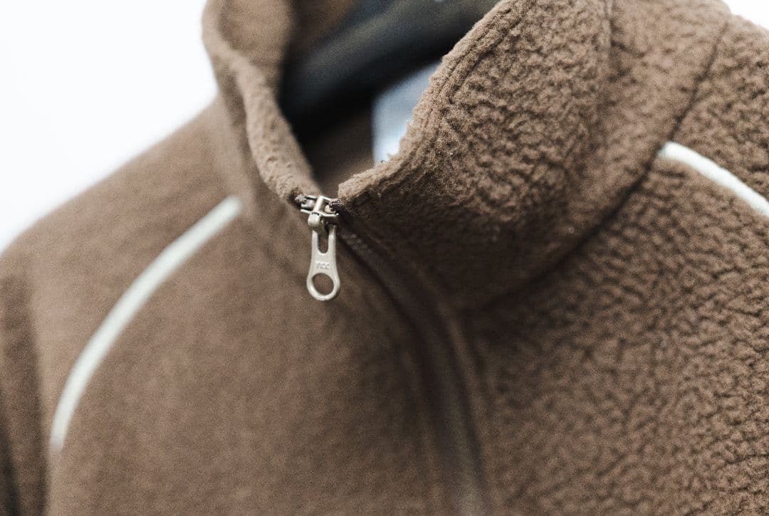 は*か様 NB AURALEE×TDS Fleece Quarter Zip J