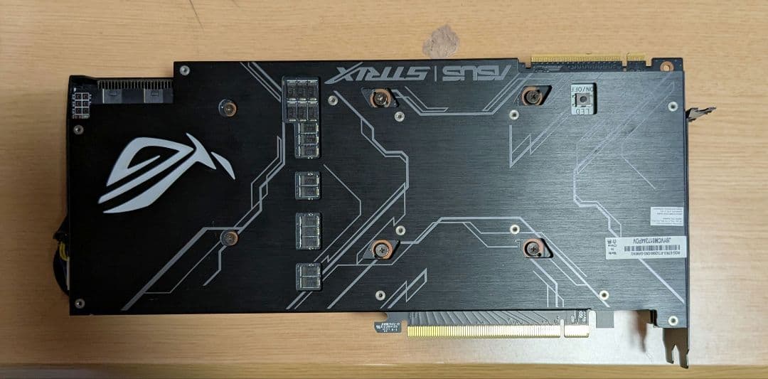 ASUS ROG STRIX rtx2080 グラボ　動作品