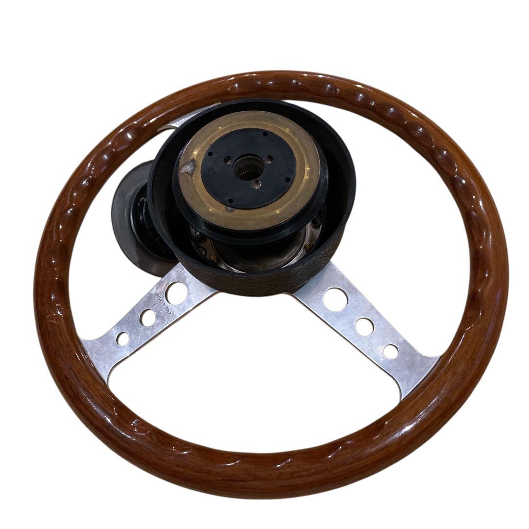 MOMO スーパーインディ ウッドステアリング 91年1月製 モモ　31