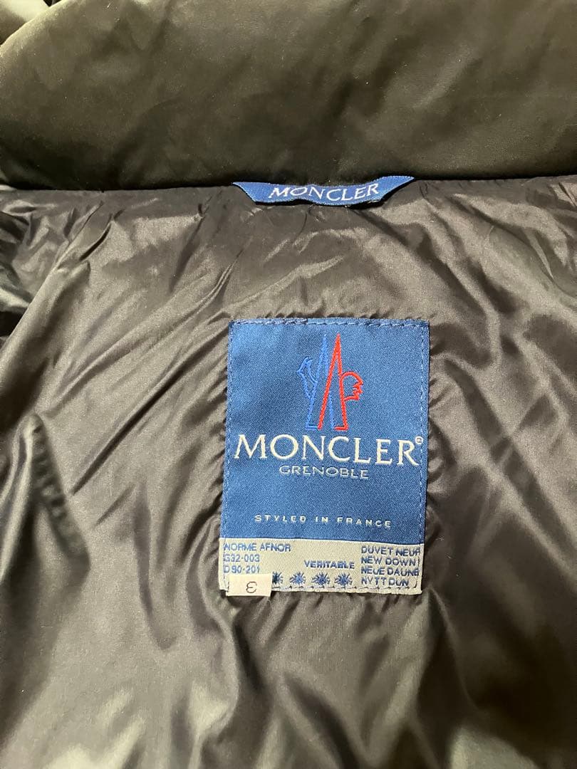 e*e様 モンクレール パリス 青タグ 初期 ブラック サイズ3