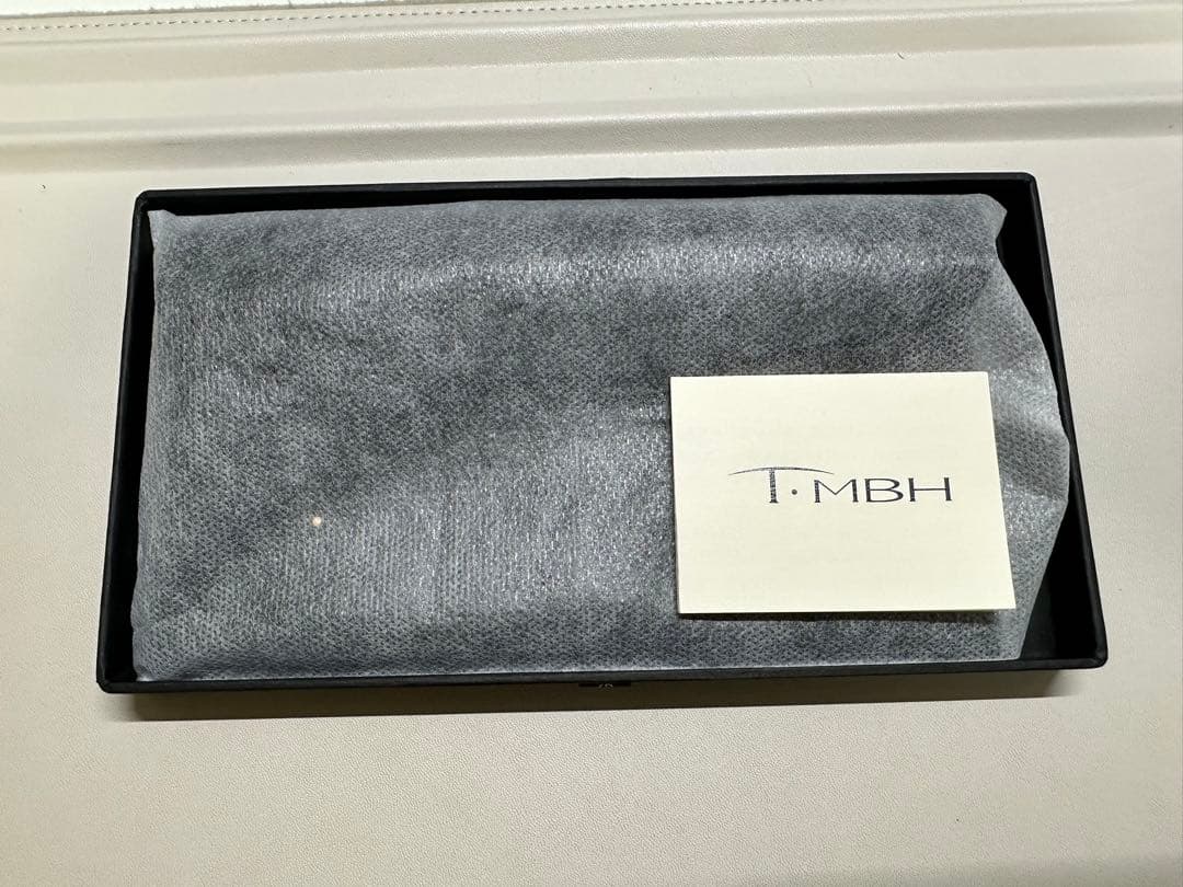 美品T.MBHおりつむスマート 黒象 tmbh STRASBURGO