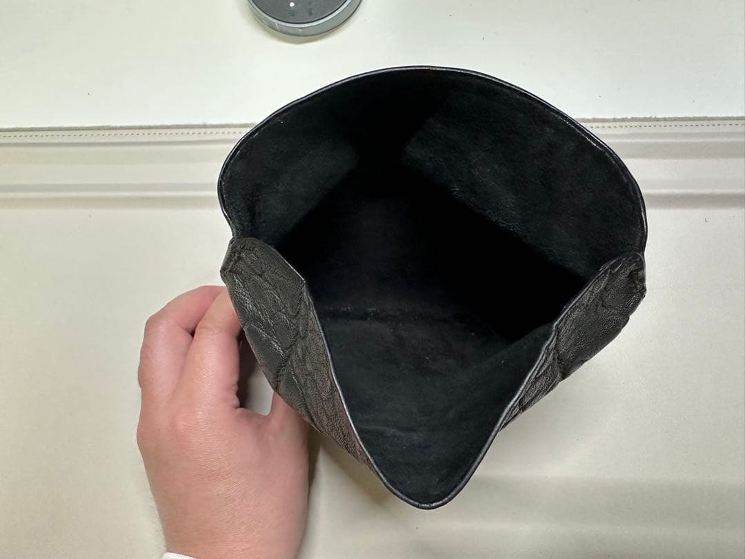 美品T.MBHおりつむスマート 黒象 tmbh STRASBURGO