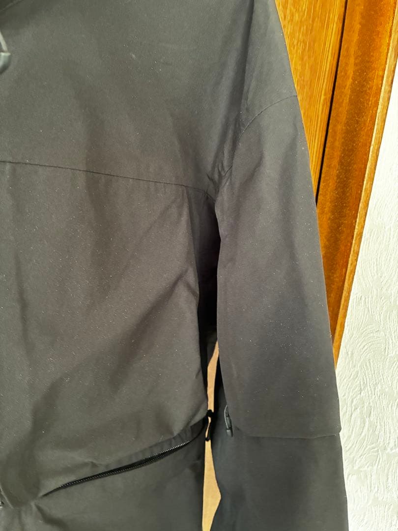 TECH JACKET マルチポケット 3レイヤー 黒 サイズ2