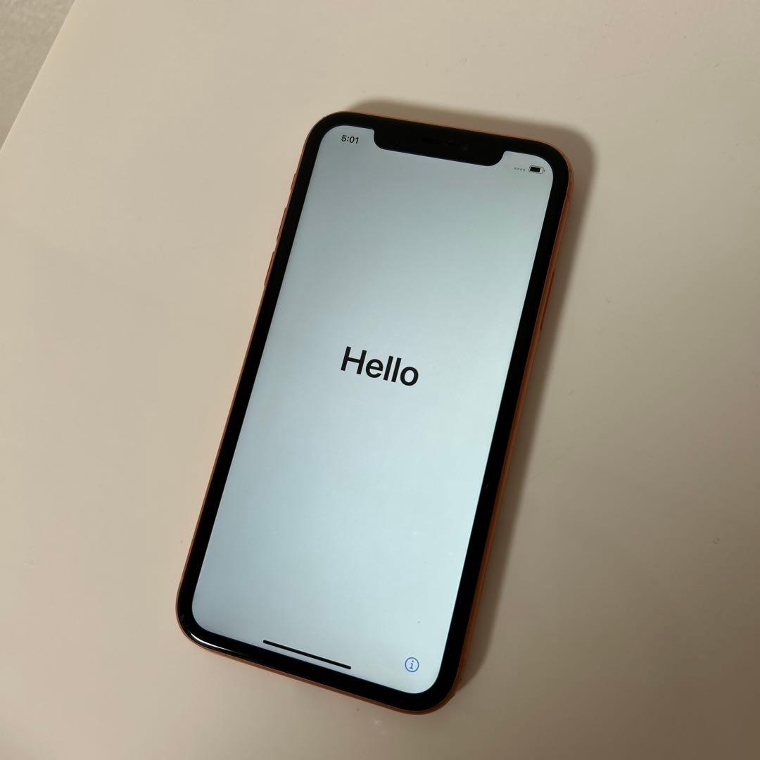 iPhone XR コーラル 本体