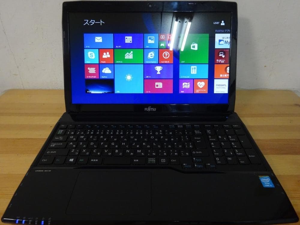 富士通 ノートパソコン LIFEBOOK WA1/M/中古特価良品