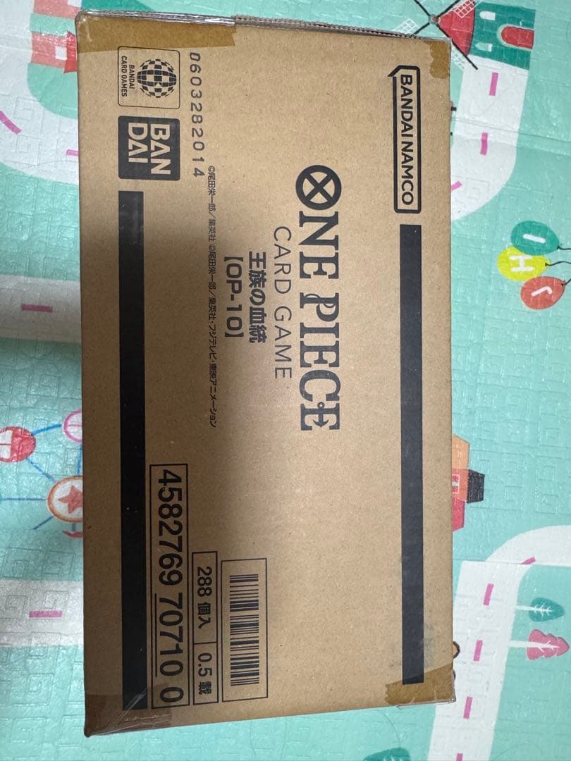 ONEPIECE CARDGAME 王族の血統 OP-10カートン【新品未開封】