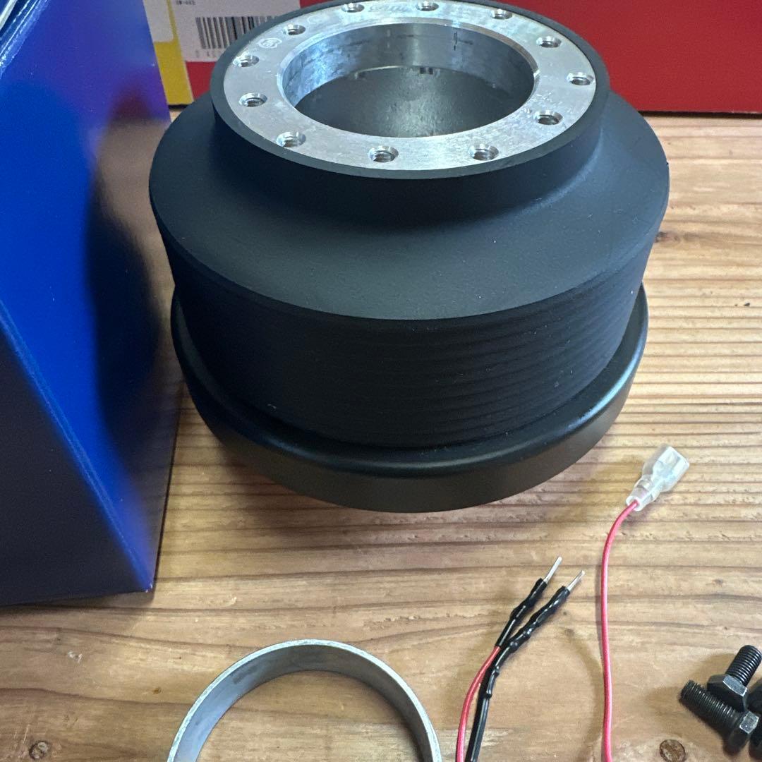 ワークスベル　ABART ステアリングボス 0595 黒