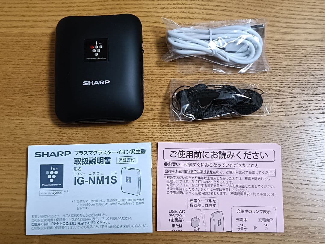 SHARPシャープ IG-NM1S-B プラズマクラスター