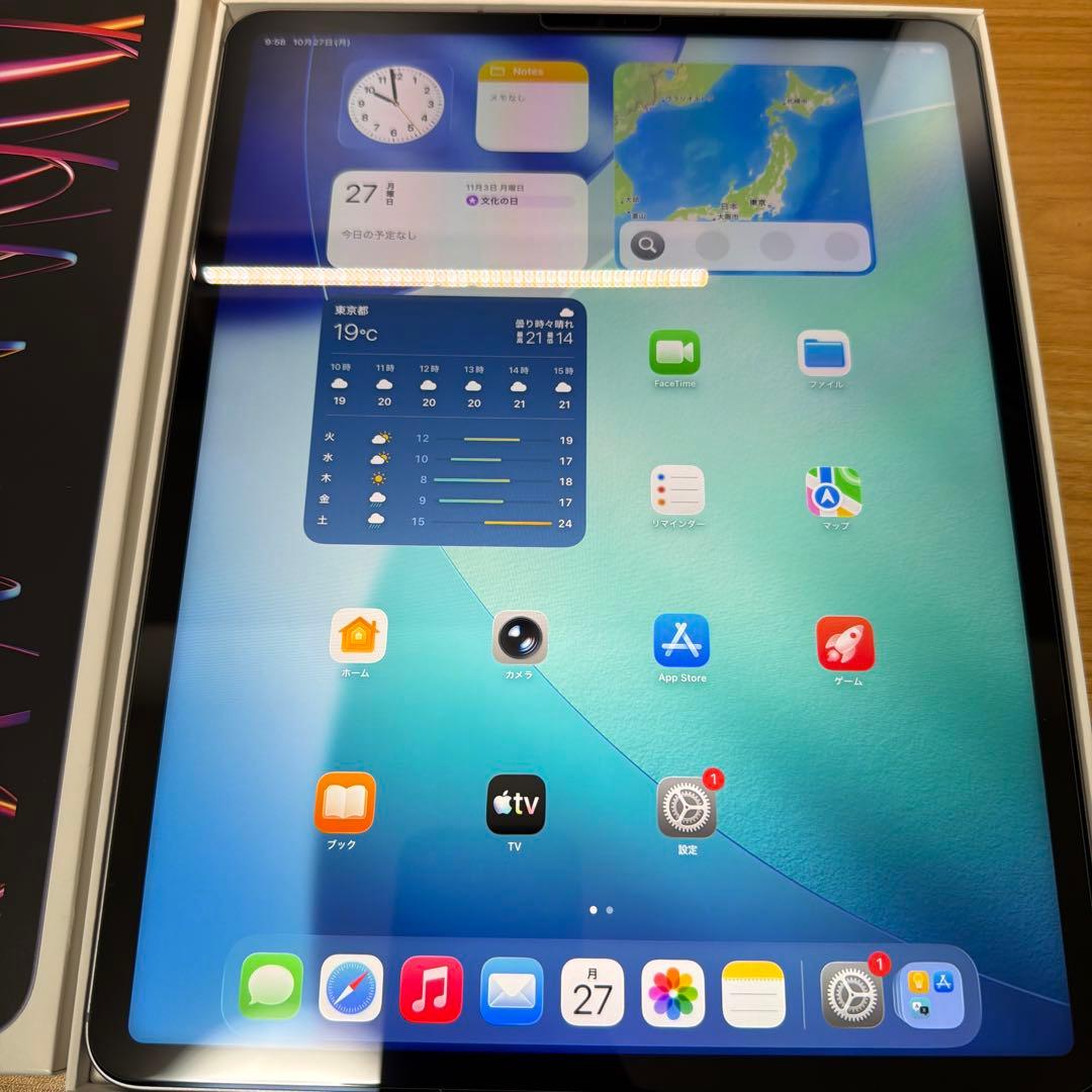 iPad Pro 12.9インチ 第6世代 256GB セルラー