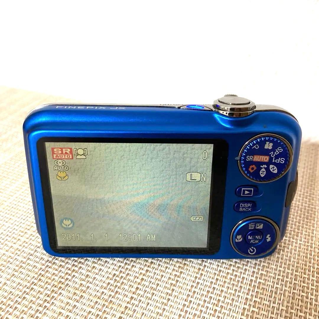FUJIFILM Fine pix JX400 ブルー　バッテリー/充電器付き